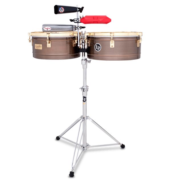 Ensemble de timbales LP Latin Percussion LP257-KP Signature Karl Perazzo 14/15" *EN STOCK*
